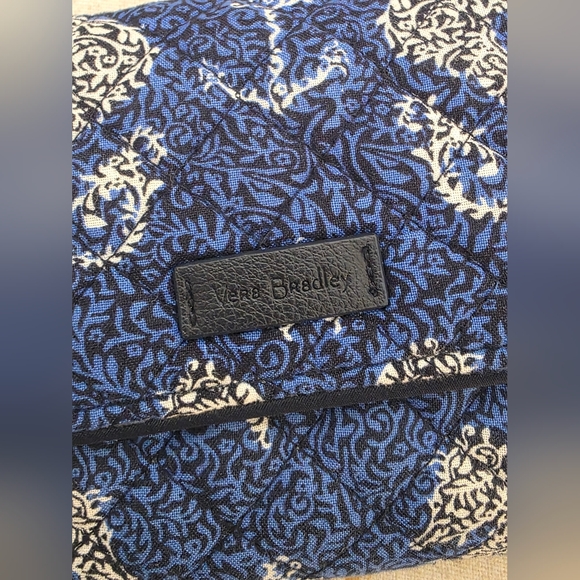 Vera Bradley Blue And White Seahorse Of Course Pattern - Picture 3 of 9